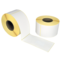 Verzendlabels 102 x 210 mm - 76 mm kern - DHL - 750 per rol