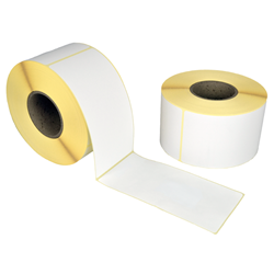 Verzendlabels 102 x 210 mm - 76 mm kern - DHL - 650 per rol