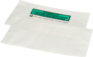 Paklijst enveloppen papier DL formaat