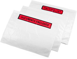Paklijst enveloppen