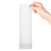 Blokbodemzakjes plastic transparant 100 + 60 x 280 mm - per 100 stuks-2