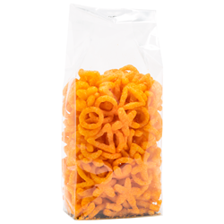 Blokbodemzakjes plastic transparant 120 + 70 x 330 mm - per 100 stuks