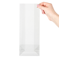 Blokbodemzakjes plastic transparant 160 + 80 x 360 mm - per 100 stuks-2