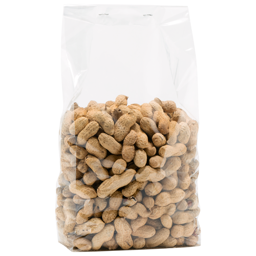 Blokbodemzakjes plastic transparant 160 + 80 x 360 mm - per 100 stuks