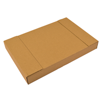 Brievenbusdoos bruin 230 x 160 x 26 mm (A5) met zelfklevende sluiting-3