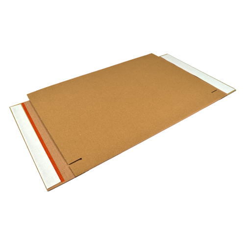Brievenbusdoos bruin 370 x 260 x 26 mm (A4+) met zelfklevende sluiting-2