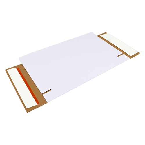 Brievenbusdoos wit 230 x 160 x 26 mm (A5) met zelfklevende sluiting-2