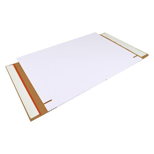 Brievenbusdoos wit 370 x 260 x 26 mm (A4+) met zelfklevende sluiting-2