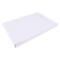 Brievenbusdoos wit 370 x 260 x 26 mm (A4+) met zelfklevende sluiting-3