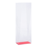 Bodemkarton voor blokbodemzakjes 120 x 70 mm - rood - per 100 stuks-2