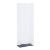 Bodemkarton voor blokbodemzakjes 120 x 70 mm - zwart - per 100 stuks-2