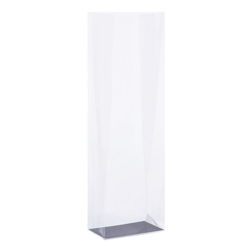 Bodemkarton voor blokbodemzakjes 80 x 50 mm - zwart - per 100 stuks-2
