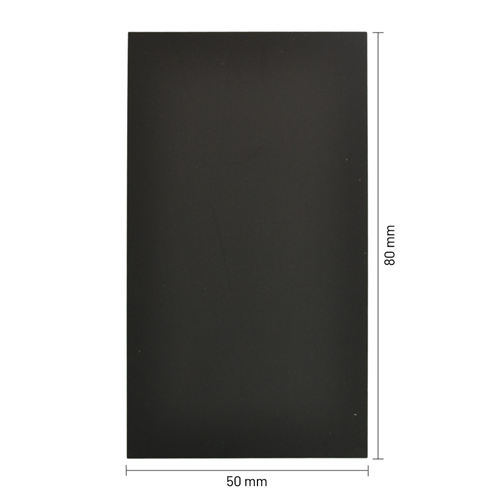 Bodemkarton voor blokbodemzakjes 80 x 50 mm - zwart - per 100 stuks-3