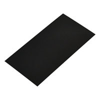 Bodemkarton voor blokbodemzakjes 80 x 50 mm - zwart - per 100 stuks