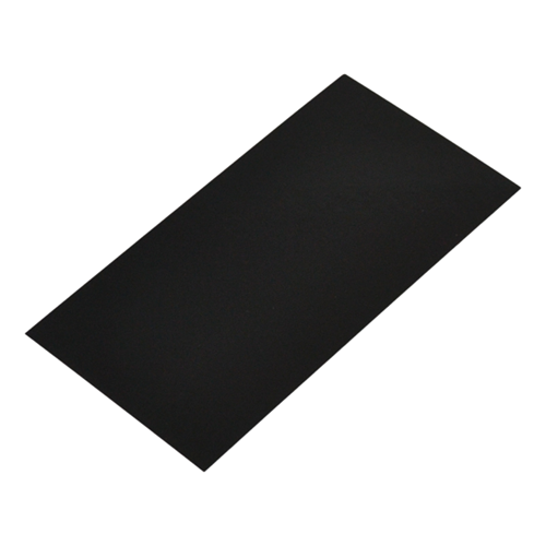 Bodemkarton voor blokbodemzakjes 80 x 50 mm - zwart - per 100 stuks