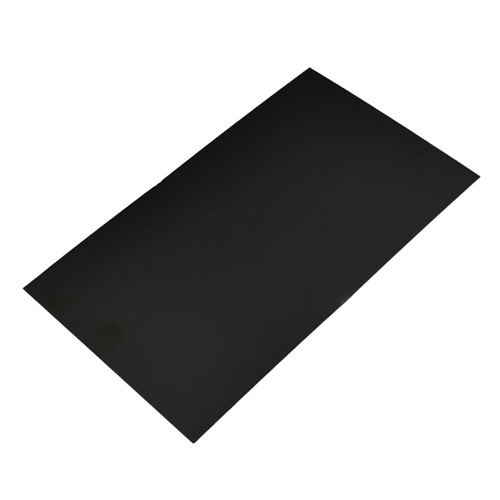 Bodemkarton voor zijvouwzakjes 170 x 100 mm - zwart - per 100 stuks