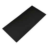 Bodemkarton voor zijvouwzakjes 210 x 100 mm - zwart - per 100 stuks