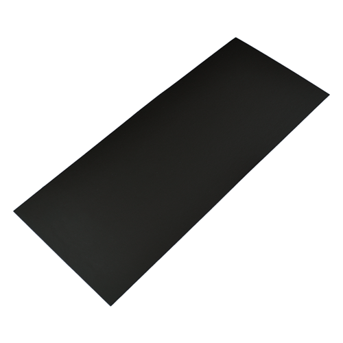 Bodemkarton voor zijvouwzakjes 240 x 100 mm - zwart - per 100 stuks
