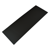Bodemkarton voor zijvouwzakjes 280 x 100 mm - zwart - per 100 stuks