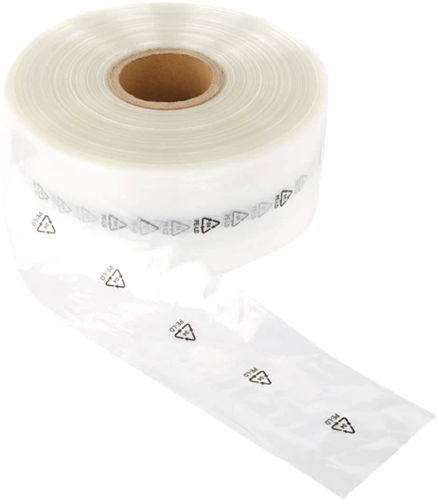 Buisfolie transparant 150 mm x 500 meter - 50 micron rLDPE - 50% gerecycled