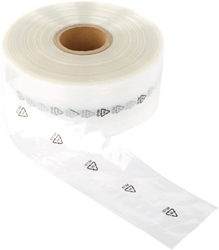 Buisfolie transparant 100 mm x 250 meter - 100 micron LDPE
