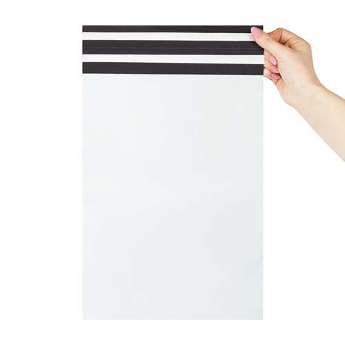 Verzendzakken 255 x 355 mm plastic (COEX) met retourstrip - per 100 stuks-3
