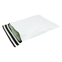 Verzendzakken 340 x 430 mm plastic (COEX) met retourstrip - per 100 stuks