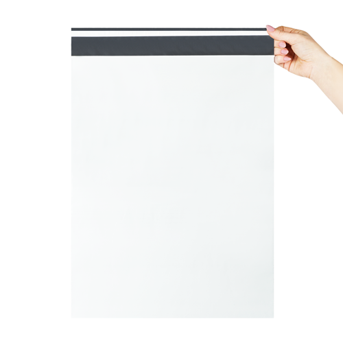 Verzendzakken 380 x 480 mm plastic (COEX) - per 100 stuks-2