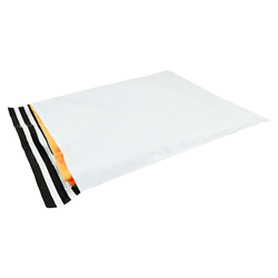Verzendzakken 500 x 700 mm plastic (COEX) met retourstrip - per 250 stuks