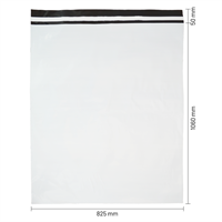 Verzendzakken 825 x 1060 mm plastic (COEX) - per 100 stuks-1