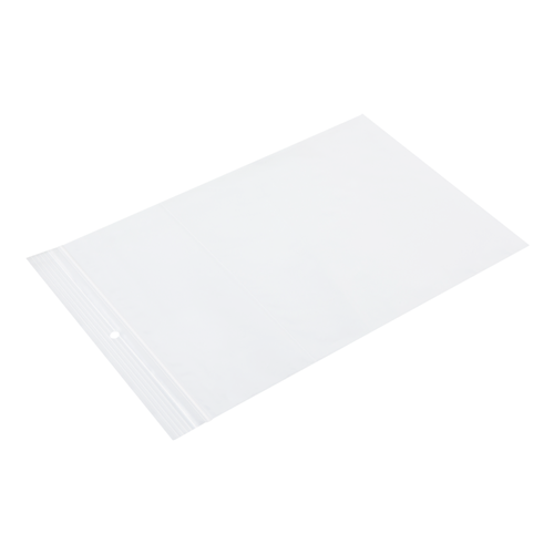 Gripzakjes met buidel 160 x 230 + 165 mm - 50 micron LDPE - per 500 stuks-3