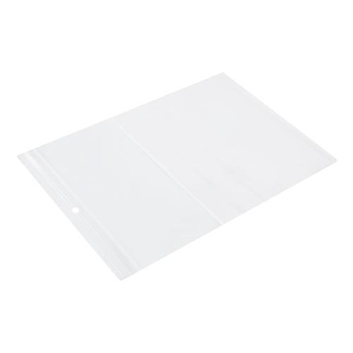Gripzakjes met buidel en schrijfvlakken 150 x 200 + 120 mm - 50 micron LDPE - per 500 stuks-2