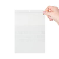 Gripzakjes met buidel en schrijfvlakken 150 x 200 + 120 mm - 50 micron LDPE - per 500 stuks-3
