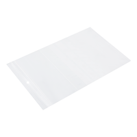 Gripzakjes met buidel en schrijfvlakken 160 x 230 + 165 mm - 50 micron LDPE - per 500 stuks-2
