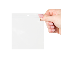 Gripzakjes transparant 100 x 100 mm - 50 micron LDPE - per 1000 stuks-3