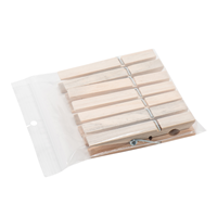 Gripzakjes transparant 100 x 100 mm - 50 micron LDPE - per 1000 stuks