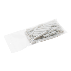 Gripzakjes transparant 100 x 200 mm - 90 micron LDPE - per 500 stuks