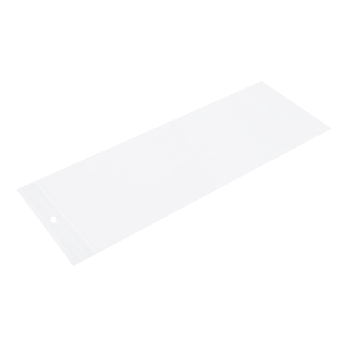 Gripzakjes transparant 100 x 280 mm - 90 micron LDPE - per 500 stuks-3
