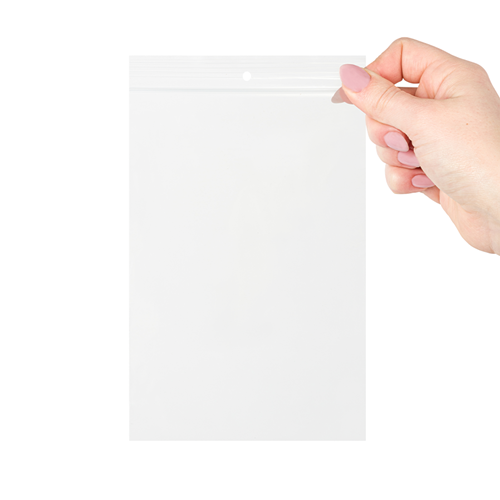 Gripzakjes transparant 120 x 180 mm (A6) - 50 micron LDPE - per 1000 stuks-2
