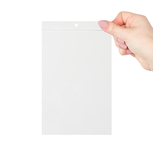 Gripzakjes transparant 130 x 200 mm - 50 micron LDPE - per 1000 stuks-3