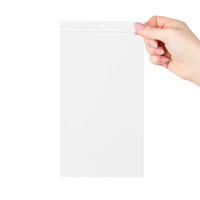 Gripzakjes transparant 135 x 230 mm - 50 micron LDPE - per 1000 stuks-3