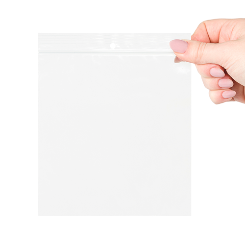 Gripzakjes transparant 140 x 150 mm - 50 micron LDPE - per 1000 stuks-3
