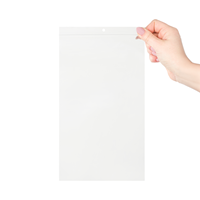 Gripzakjes transparant 150 x 320 mm - 90 micron LDPE - per 100 stuks-3
