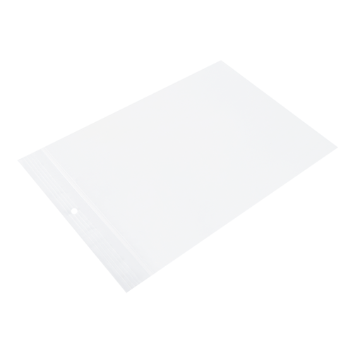 Gripzakjes transparant 160 x 230 mm (A5) - 50 micron LDPE - per 500 stuks-3