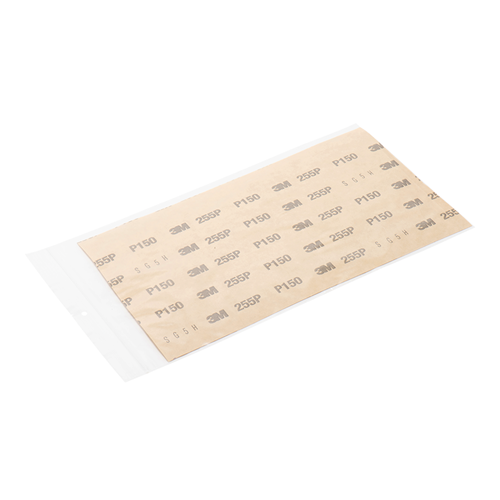 Gripzakjes transparant 160 x 280 mm - 50 micron LDPE - per 500 stuks
