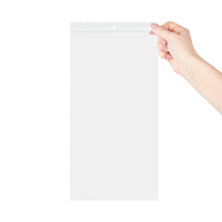 Gripzakjes transparant 180 x 350 mm - 90 micron LDPE - per 100 stuks-3
