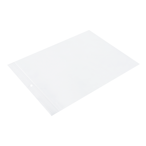 Gripzakjes transparant 190 x 250 mm - 90 micron LDPE - per 100 stuks-2