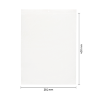 Gripzakjes transparant 350 x 450 mm (A3) - 90 micron LDPE - per 100 stuks-1