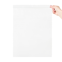 Gripzakjes transparant 350 x 450 mm (A3) - 90 micron LDPE - per 100 stuks-3