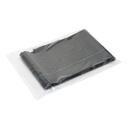 Gripzakjes transparant 350 x 450 mm (A3) - 50 micron LDPE - per 100 stuks